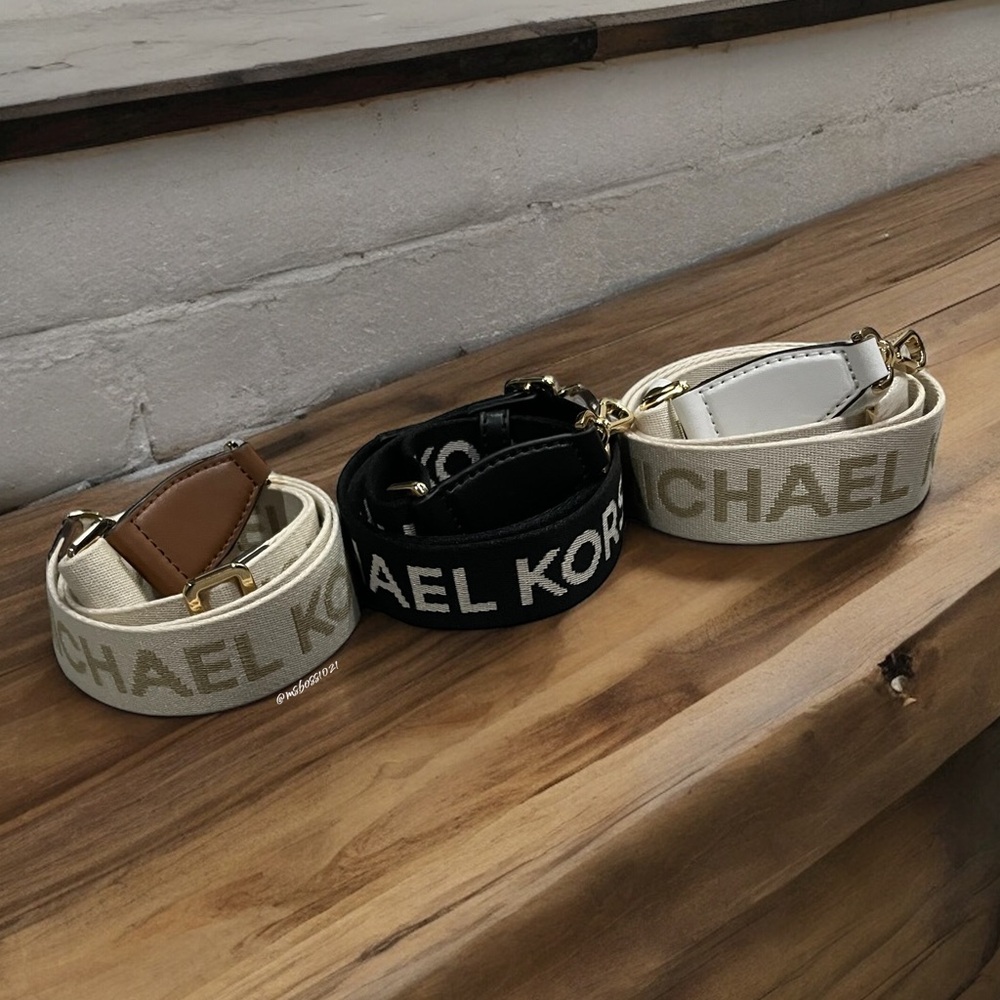 Michael Kors Wide “Michael Kors” Adjustable Replacement Strap BRAND NEW